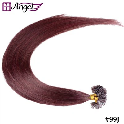Nail Tip Human Hair Extensions