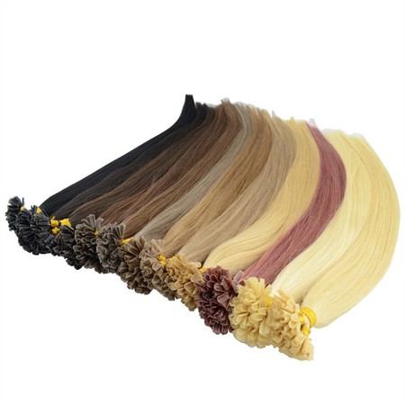 U Tip Colored Hair Extensions