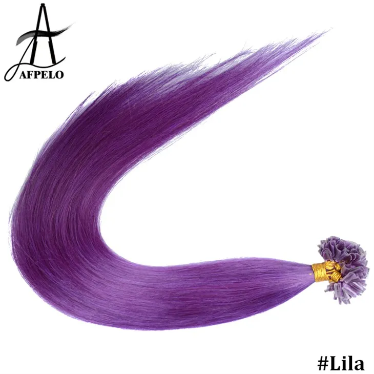 U Tip Fusion Human Hair Extensions